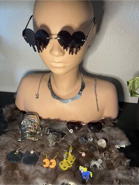 Nerdy/ random jewelry bundle